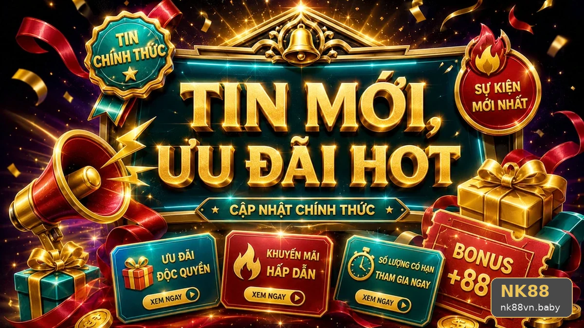 Dải ruy băng ưu đãi trượt ngang màn hình: Kinh nghiệm đọc tin mới NK88
